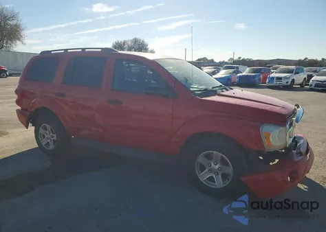 2005 Dodge Durango Slt z USA, uszkodzony, nr VIN 1D4HD48D75F555718
